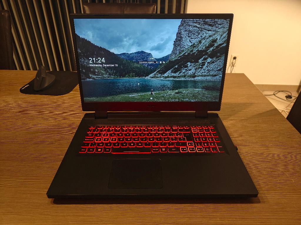 Acer Nitro 17" / 1080p / 144 Hz / i7 / Geforce RTX 4050, 17 pouces ou plus, Intel core i7 12th GEN, Comme neuf, 4 Ghz ou plus