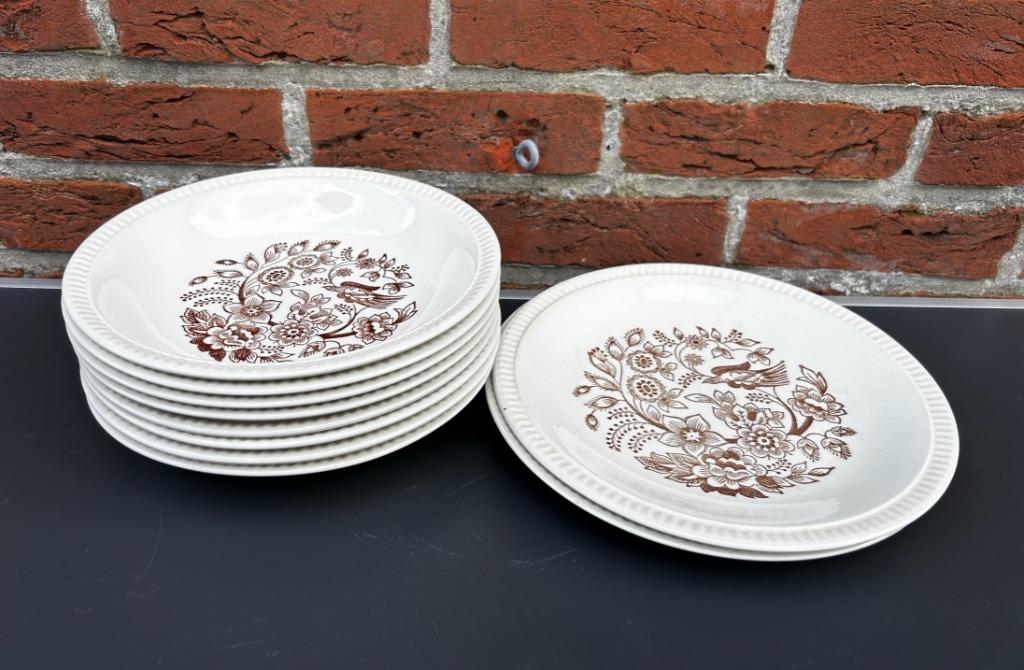 Assiettes Boch, Fiesta s/8, Enlèvement ou Envoi