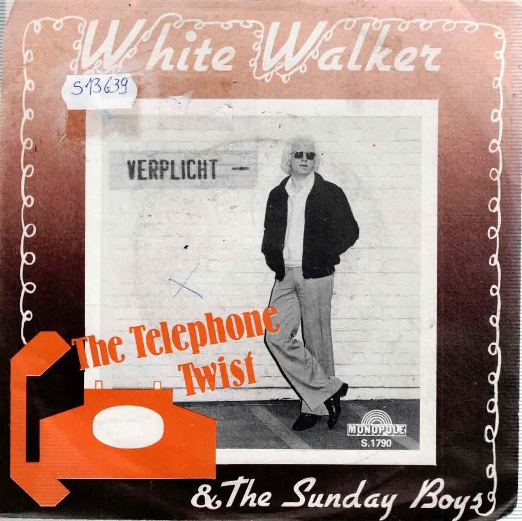 Vinyl, 7"  /  White Walker & The Sunday Boys – The Telephone, Enlèvement ou Envoi, Autres formats