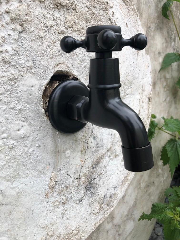 Robinet en fer noir mat, Bricolage & Construction, Enlèvement ou Envoi, Robinet