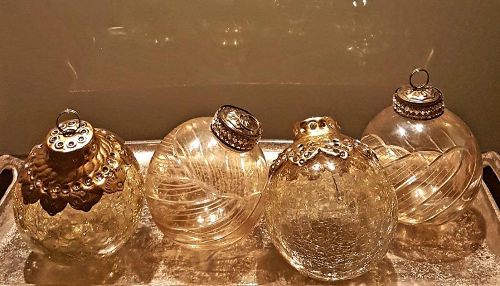 Kerstballen glas, Ophalen, Zo goed als nieuw