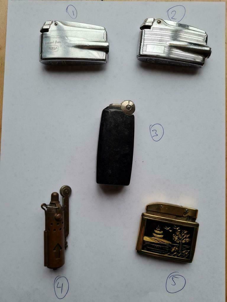 antieke aanstekers ( ronson,consul), Enlèvement ou Envoi, Utilisé, Briquet