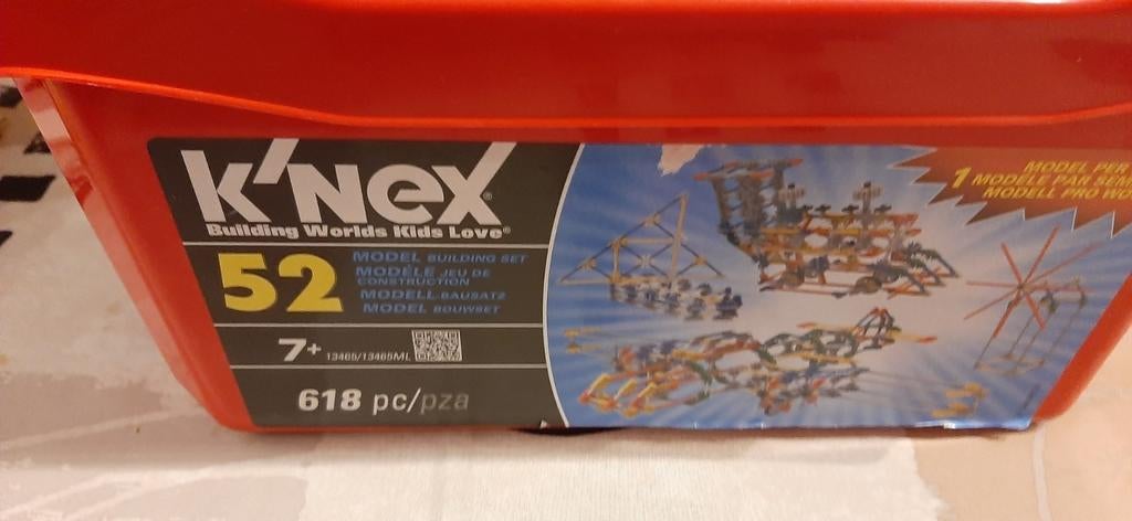 Knex rode box 52 models, Ophalen of Verzenden, Zo goed als nieuw