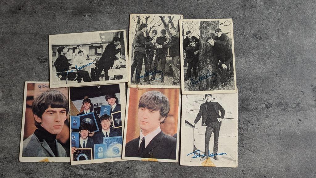 LES BEATLES  CARTES 7X, Envoi