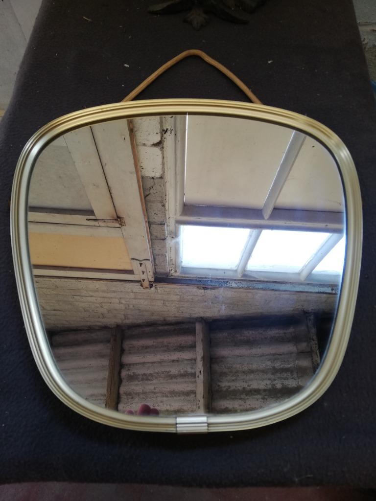 vintage spiegel, Minder dan 50 cm, Ophalen of Verzenden, Zo goed als nieuw, Minder dan 100 cm