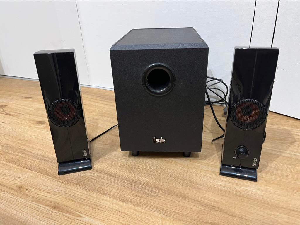 Enceintes Hercules CPS 2.150, Enlèvement ou Envoi, Utilisé, Canal audio 2.1, Hercules