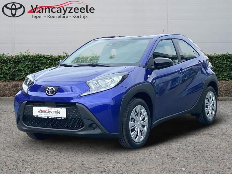 Toyota Aygo X play+cam+DAB+applecarplay&andr, Auto's, Toyota, Automaat, Blauw, 72 pk, 5 deurs