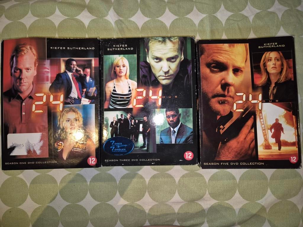 24 DVD box seizoen 1 3 en 5, Ophalen