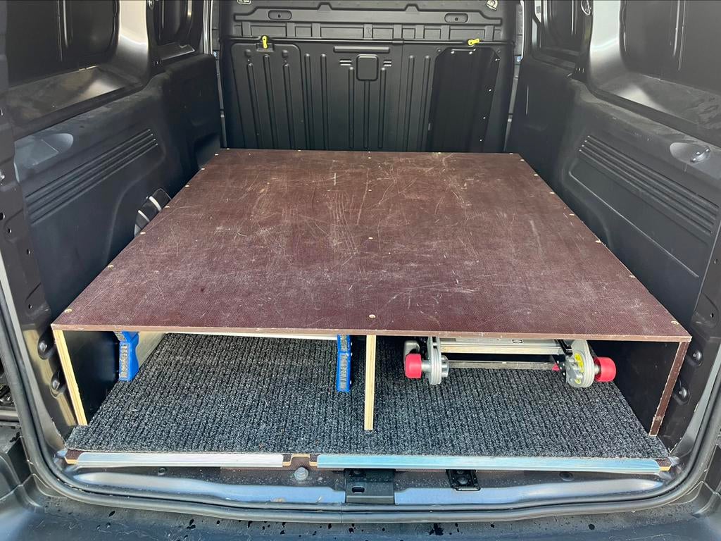 Verhoogde vloerplaat new berlingo (xl), Ophalen