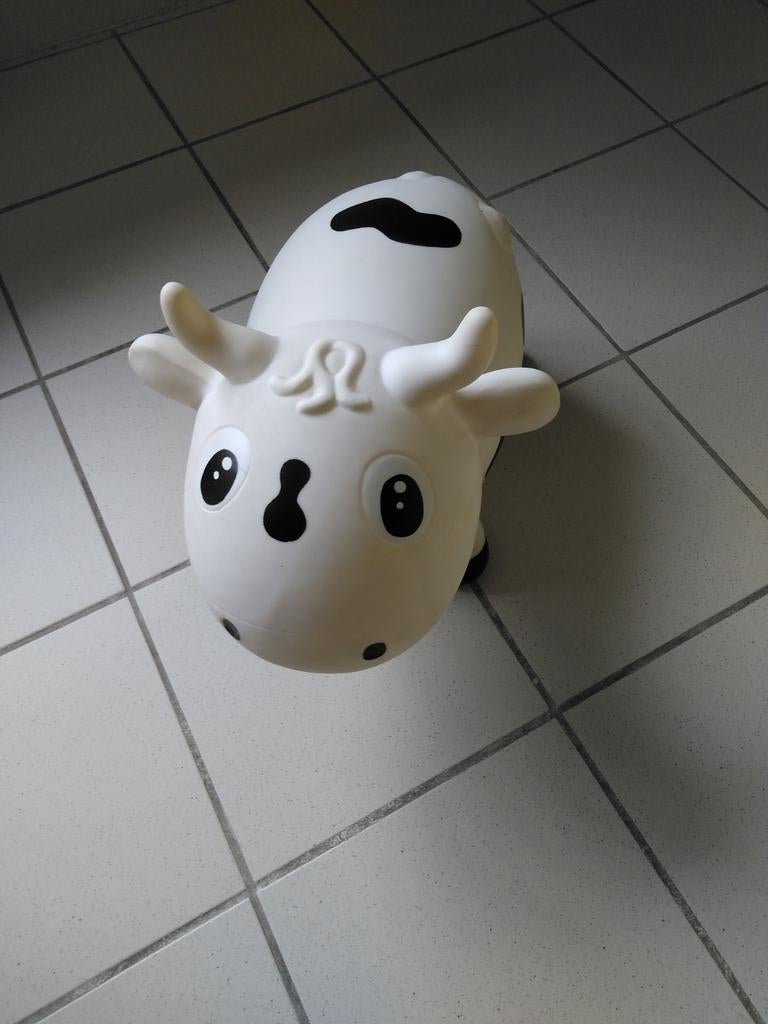 Opblaasbare springkoe voor binnen en buiten, Kinderen en Baby's, Ophalen, Gebruikt