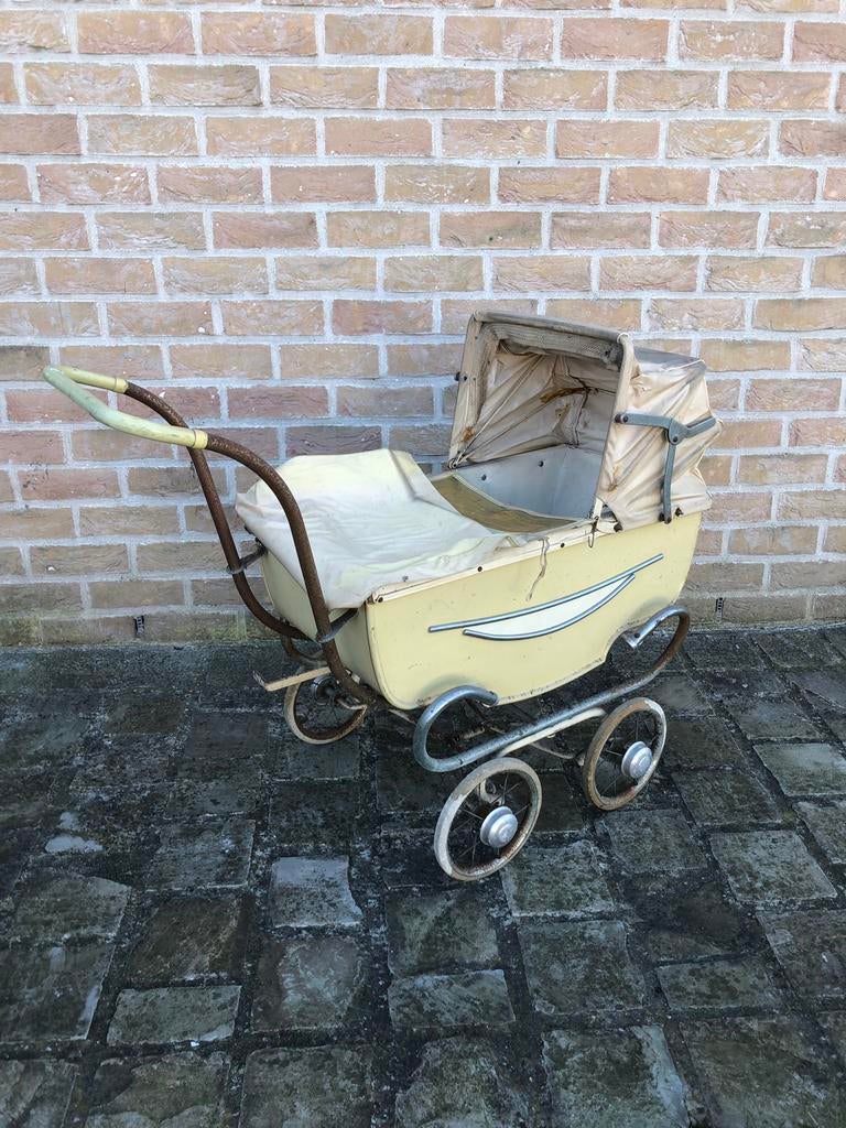 Vintage poppenwagen, Antiek en Kunst, Ophalen