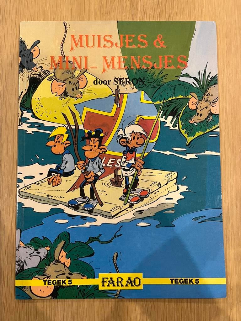 Farao - Tegek 5 - Muisjes & mini-mensjes, Boeken, Stripverhalen, Eén stripboek, Ophalen of Verzenden