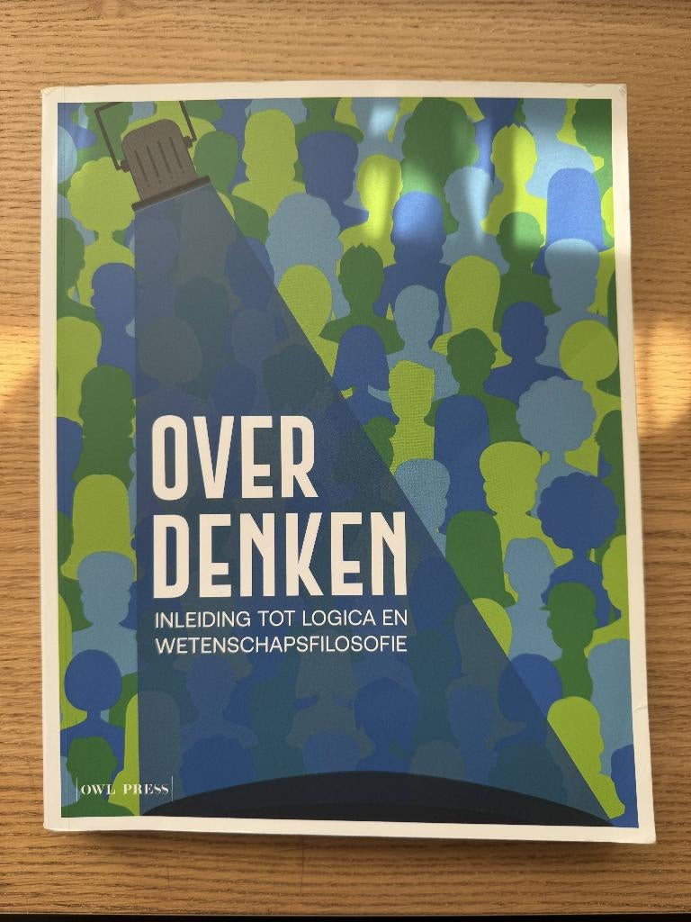Over Denken: inleiding tot logica en wetenschapsfilosofie, Boeken, Ophalen, Owl press, Zo goed als nieuw, Logica of Wetenschapsfilosofie