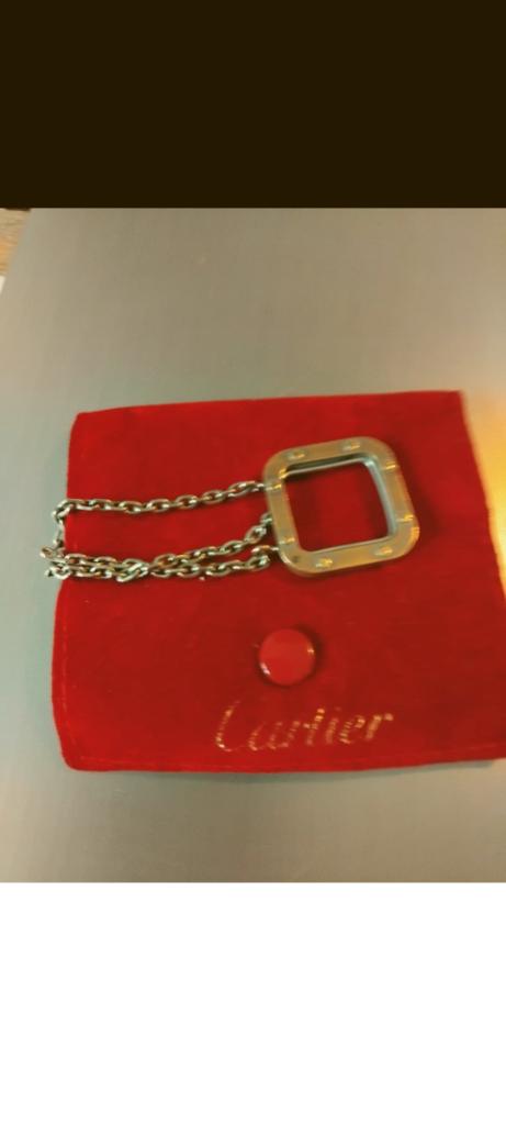 Porte Cle antique de cartier "Santos" Antiek, Ophalen of Verzenden