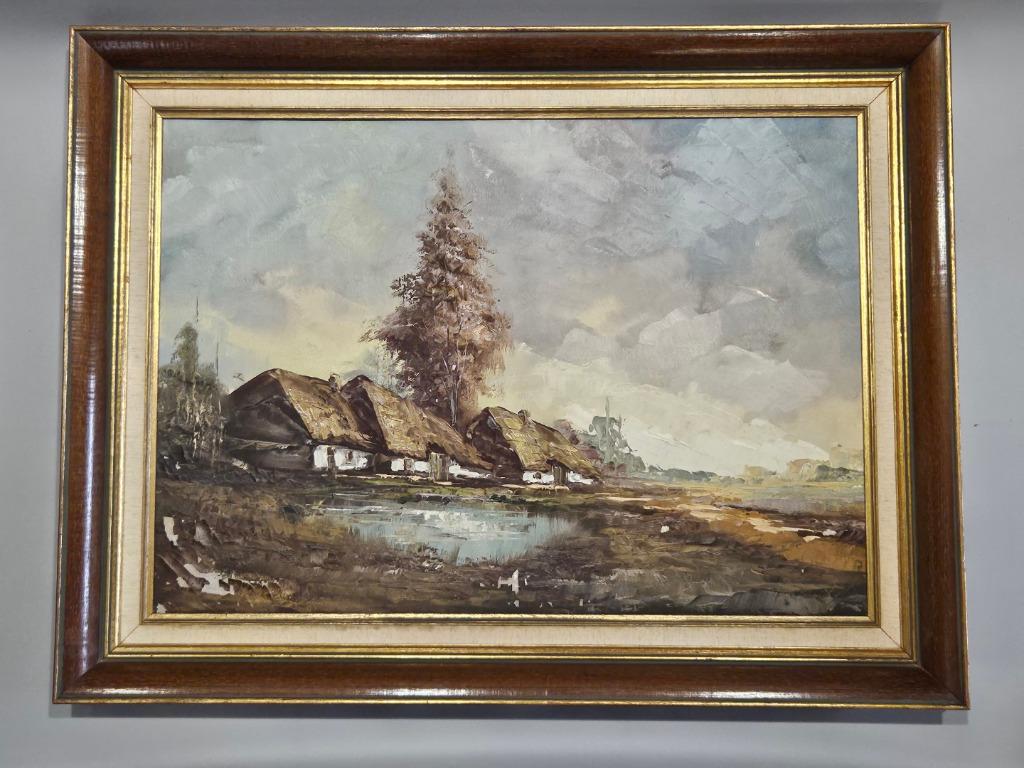 Deux cadres de peinture anciens, Enlèvement