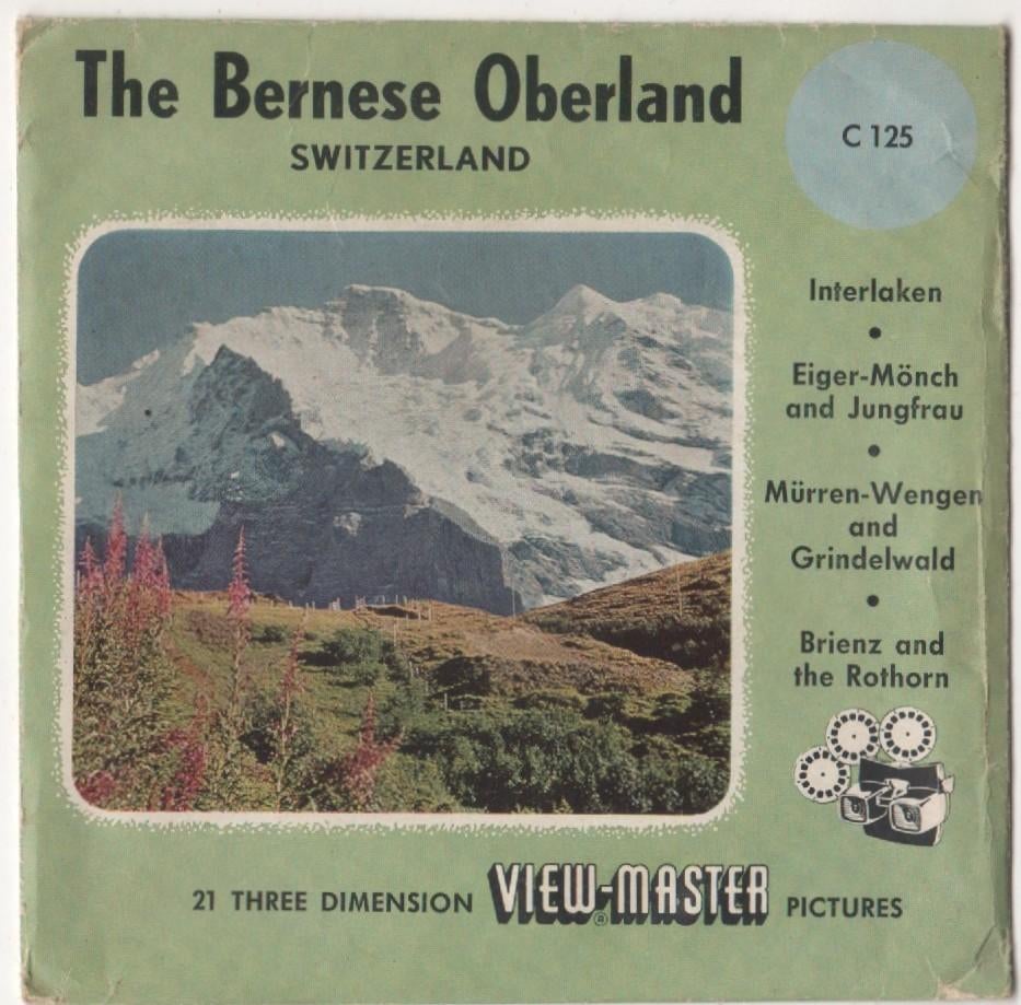 View-master Berner Oberland Zwitserland C 125, Ophalen of Verzenden