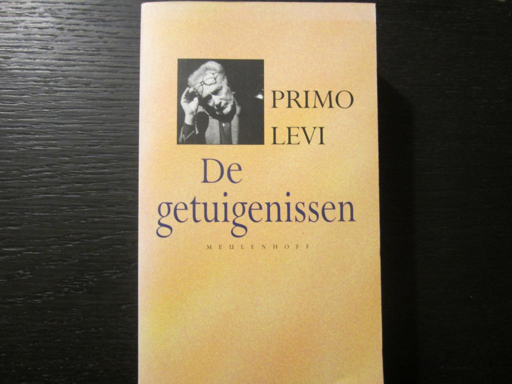 De getuigenissen   -Primo Levi-, Boeken, Ophalen of Verzenden