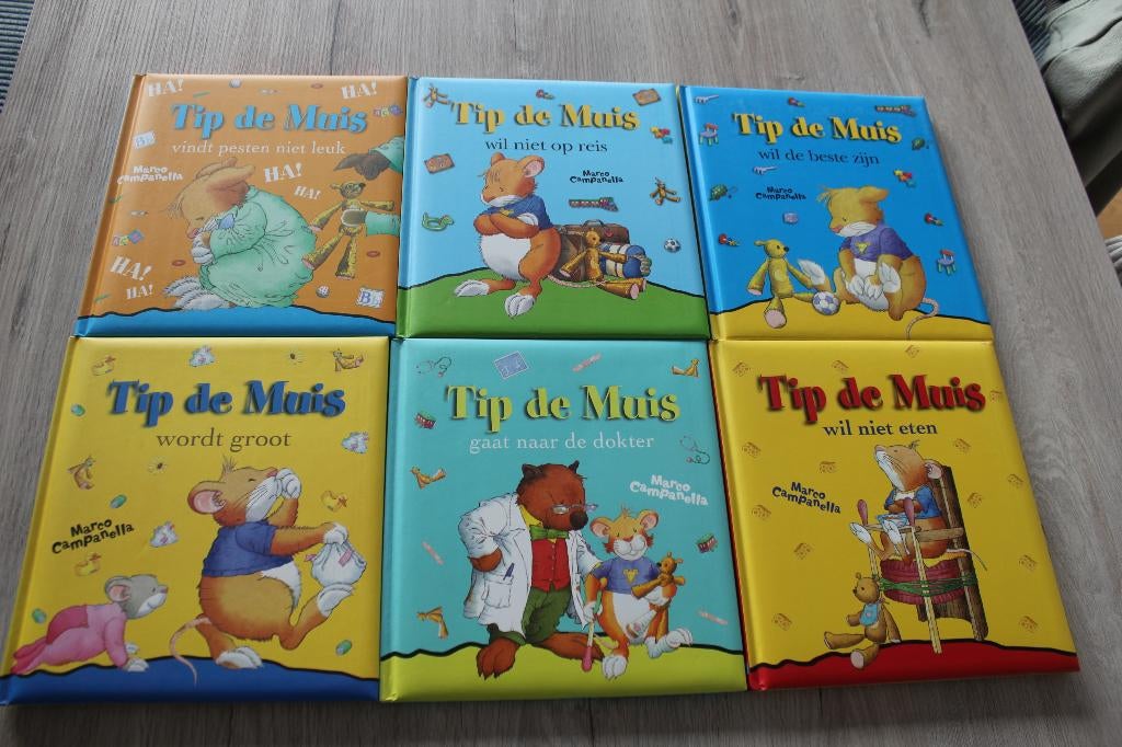 Tip de muis voor(leesboeken) €4/st, Garçon ou Fille, Enlèvement ou Envoi, Comme neuf, Marco Campanella