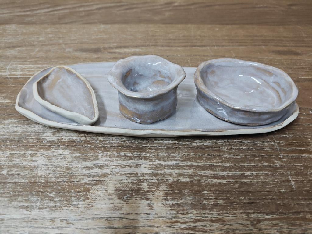 Tapas Set - handgemaakt en uniek, Ophalen, Zo goed als nieuw