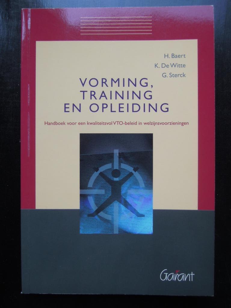 Éducation, formation et éducation Baert De Witte Sterck Gara, Enlèvement ou Envoi, Comme neuf, Autres niveaux, Baert H.