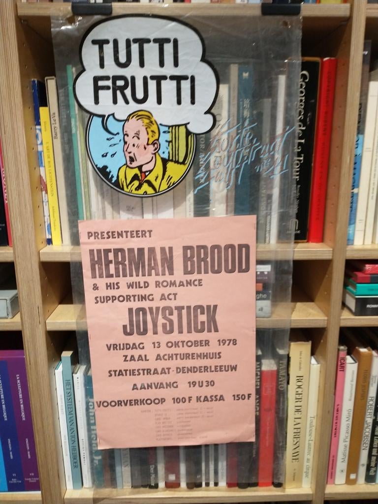 Herman Brood and his Wild Romance Support act Joystick 1978, Verzamelen, Ophalen of Verzenden, Gebruikt