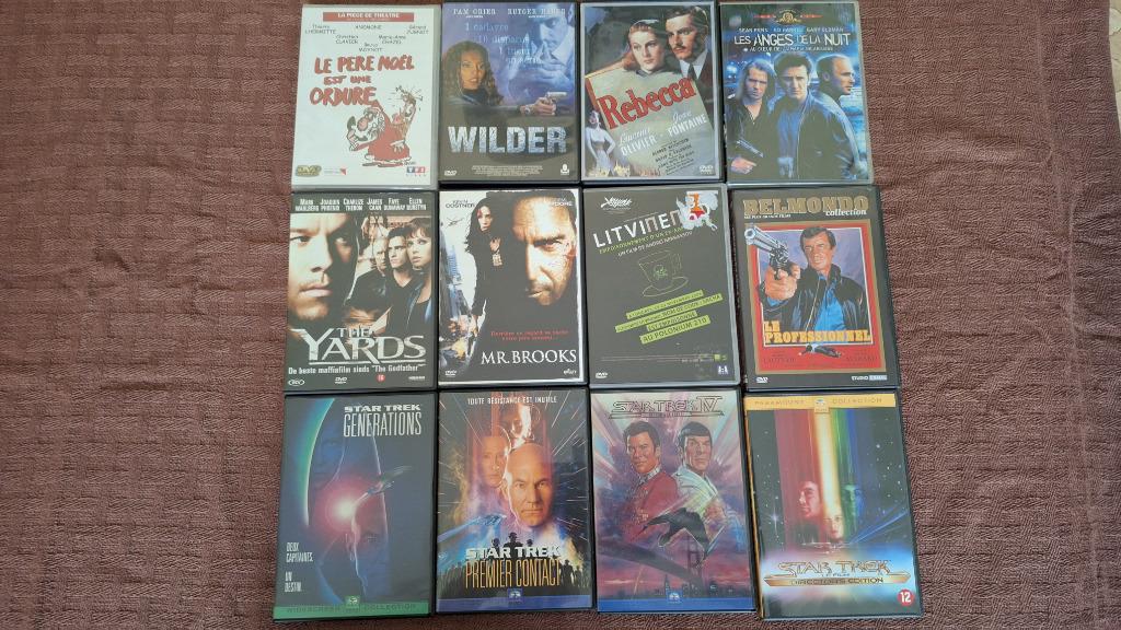 Pak van 12 dvd's (thrillers, sci-fi, comedy), Cd's en Dvd's, Ophalen of Verzenden, Zo goed als nieuw, Actie