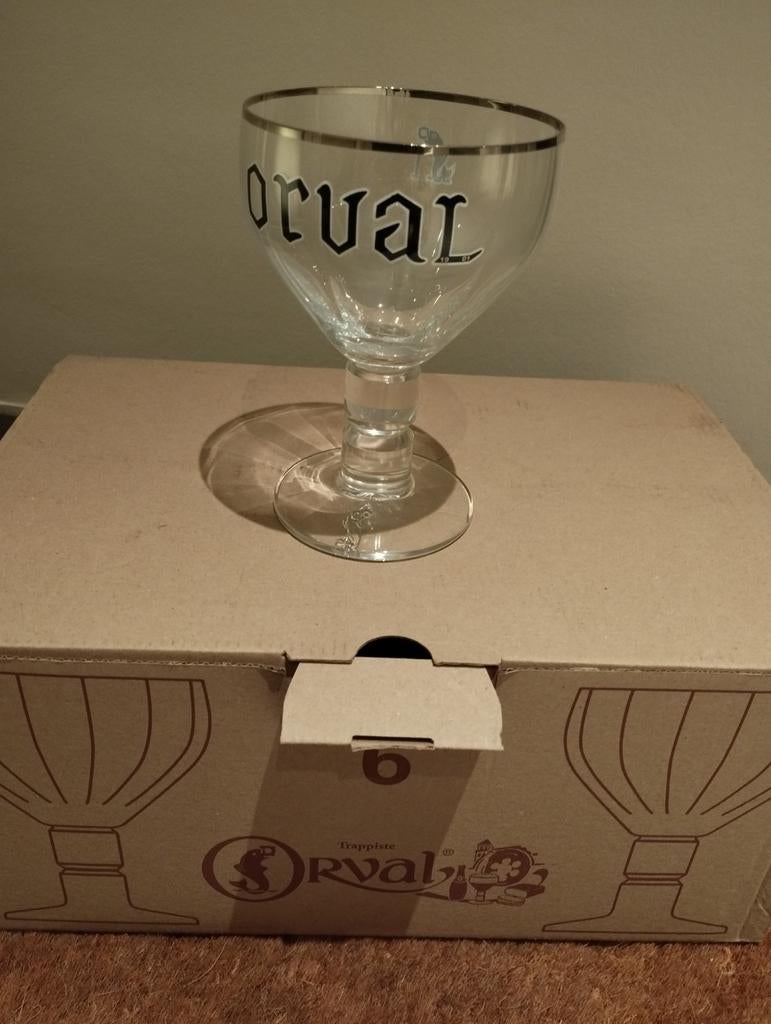 Doos orval glazen, Verzamelen, Ophalen of Verzenden