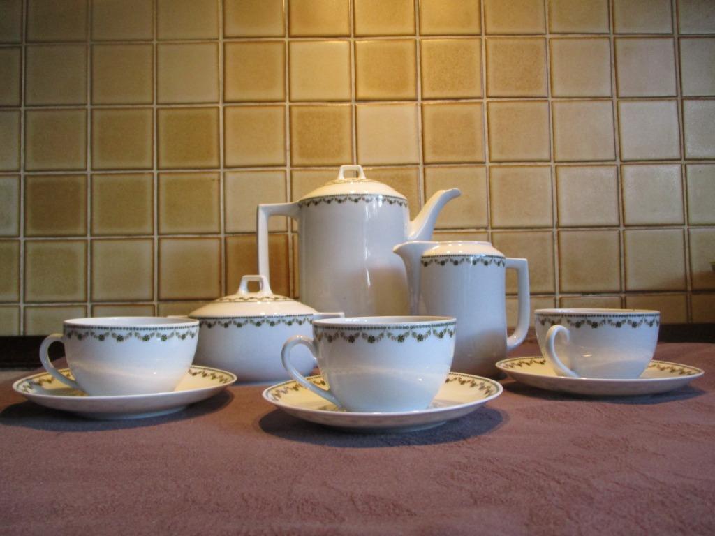 Antiek koffieservies Langenthal, Antiquités & Art, Antiquités | Services (vaisselle) complet, Enlèvement