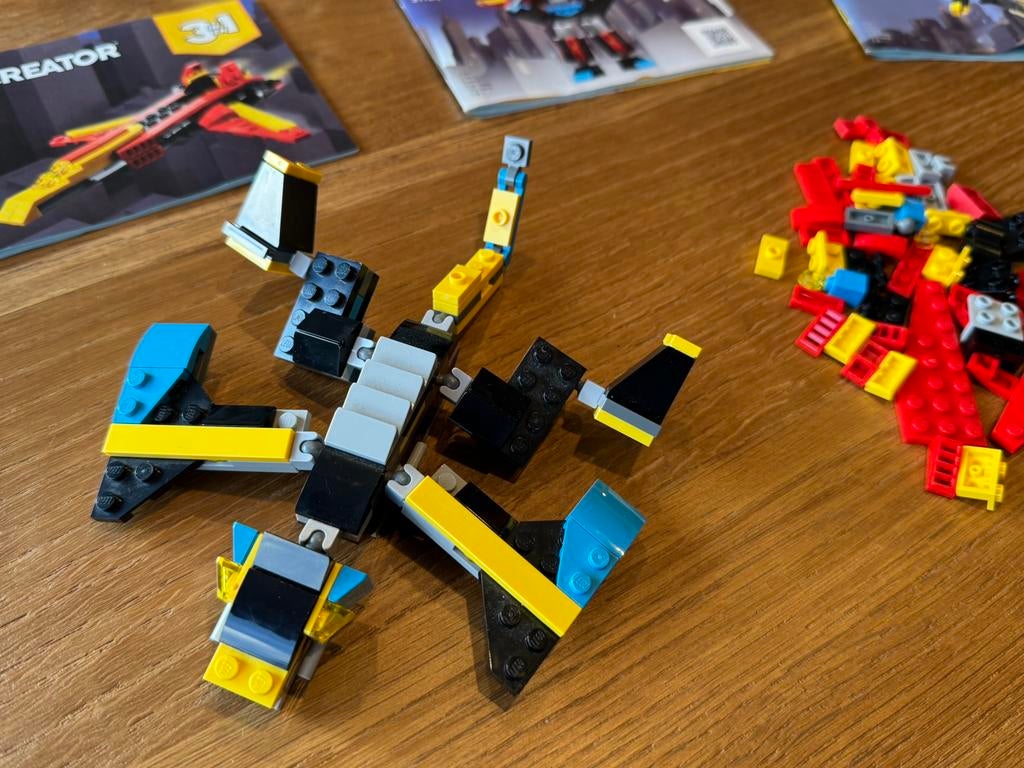 Lego Creator 3 in 1. Nummer 31124, Ophalen, Zo goed als nieuw, Lego