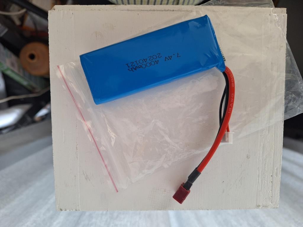 7,4 v 4000 mAh, Ophalen of Verzenden, Nieuw