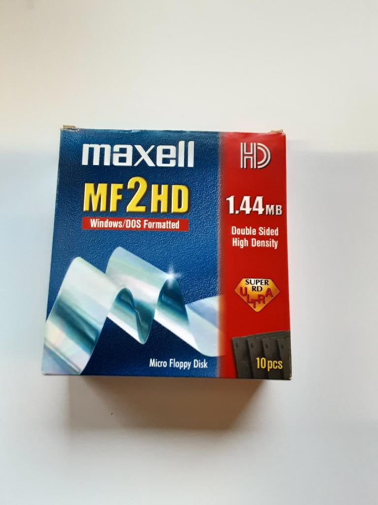 DISKETTE 3,5 POUCES 2HD 1,44 MB, Neuf, Enlèvement ou Envoi, Réinscriptible, MAXELL