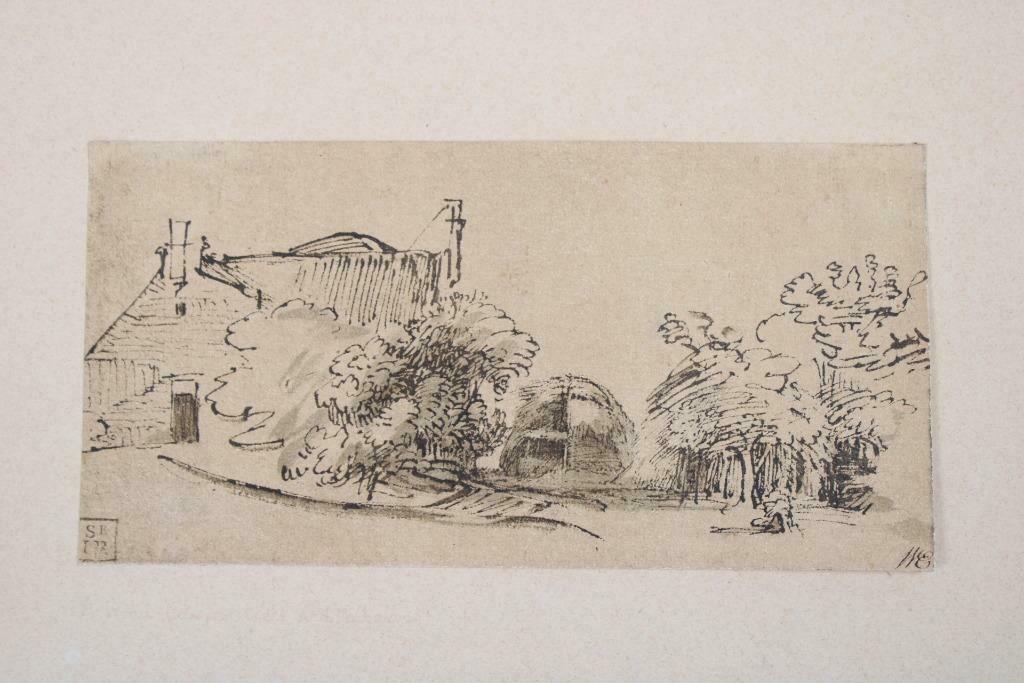 tekening van Rembrandt Van Rijn, uitgave Nijhoff, Antiek en Kunst, Ophalen of Verzenden