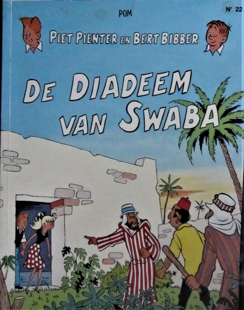 STRIPS PIET PIENTER EN BERT BIBBER- IN GELEZEN GOEDE STAAT, Eén stripboek, Ophalen of Verzenden, Gelezen, POM