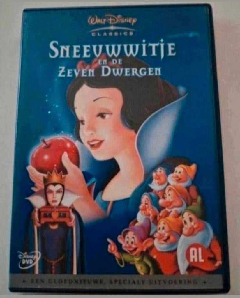 Sneeuwwitje en de zeven dwergen, Cd's en Dvd's, Ophalen of Verzenden, Zo goed als nieuw