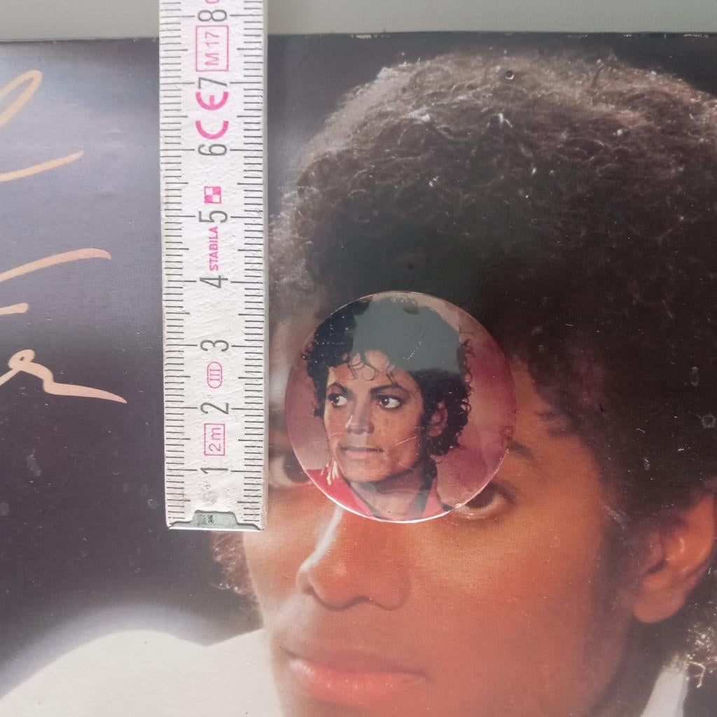 Vintage pin Michael Jackson jaren 80', Verzamelen, Ophalen of Verzenden, Zo goed als nieuw
