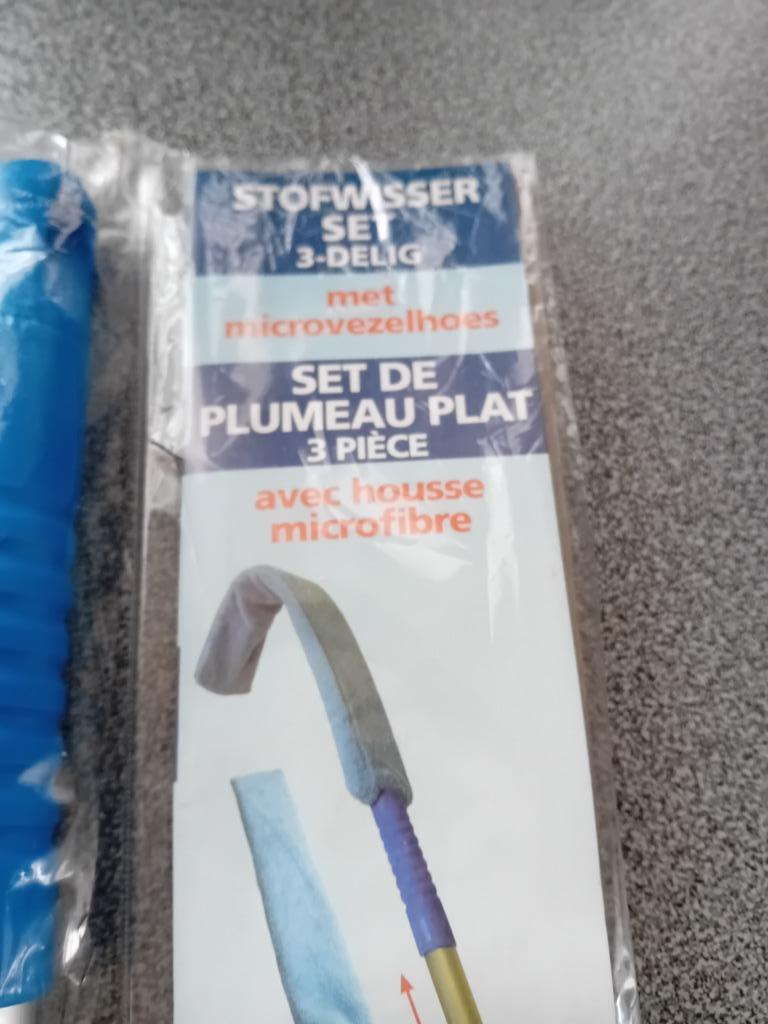 Stofwisserset met microvezelhoes - 3-delig, Ophalen of Verzenden, Nieuw