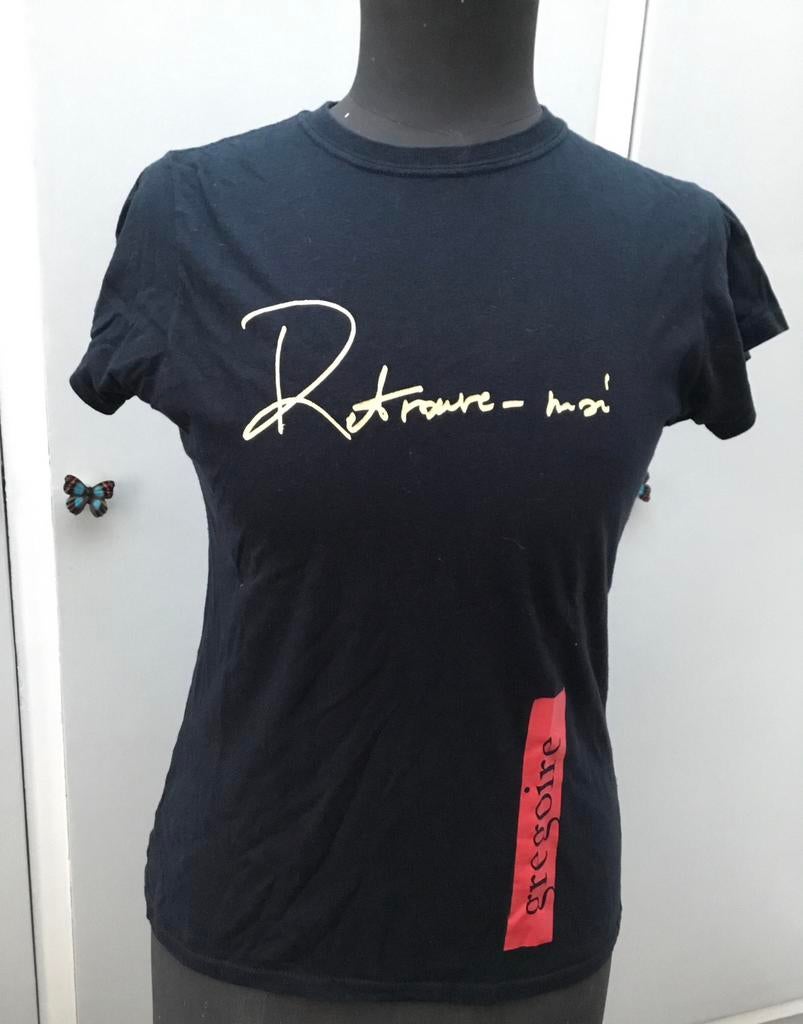 T-shirt femme du chanteur français Grégoire en taille M, Manches courtes, Taille 38/40 (M), Enlèvement ou Envoi, Comme neuf