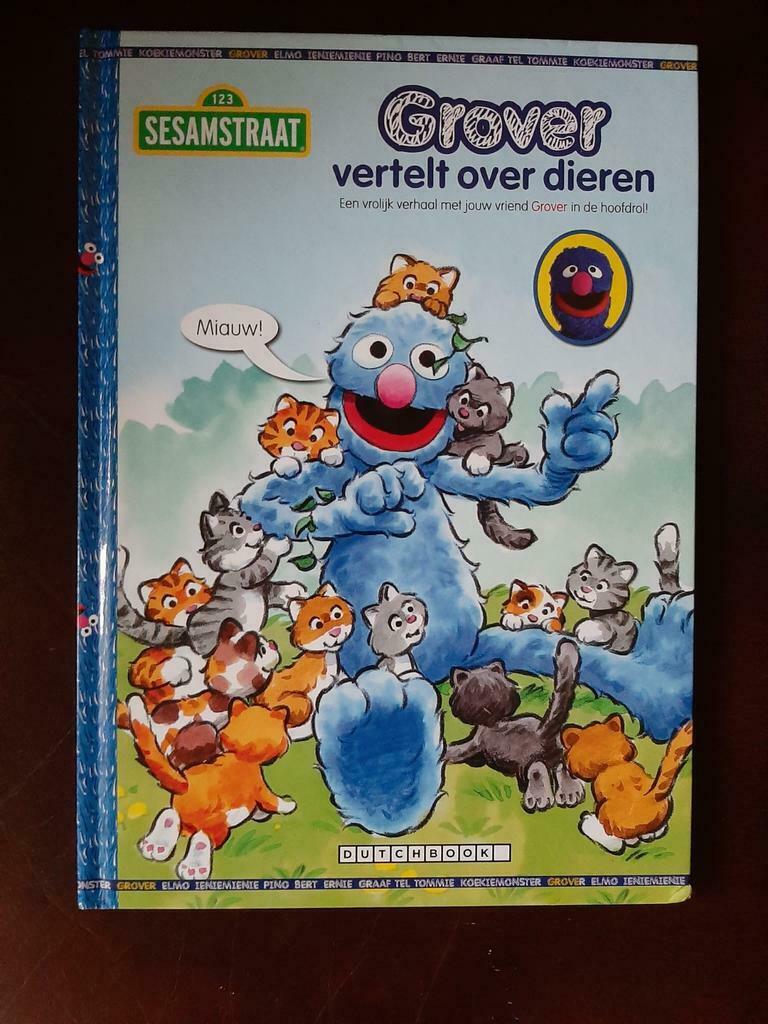 Sesamstraat,  grover vertelt over dieren, Boeken, Ophalen of Verzenden