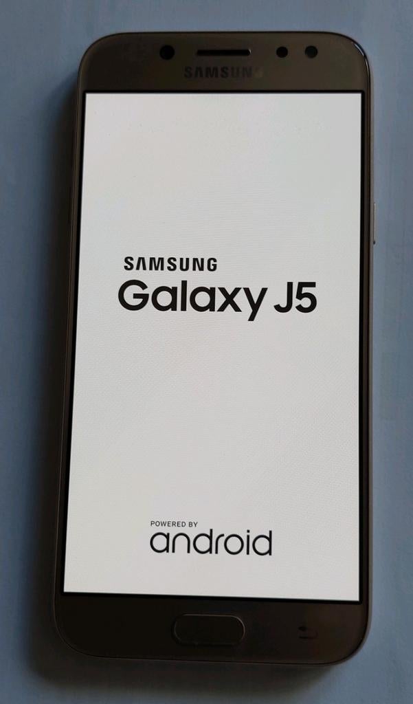 SMARTPHONE SAMSUNG J5 GOLD + GSM HOES, Enlèvement ou Envoi, Utilisé