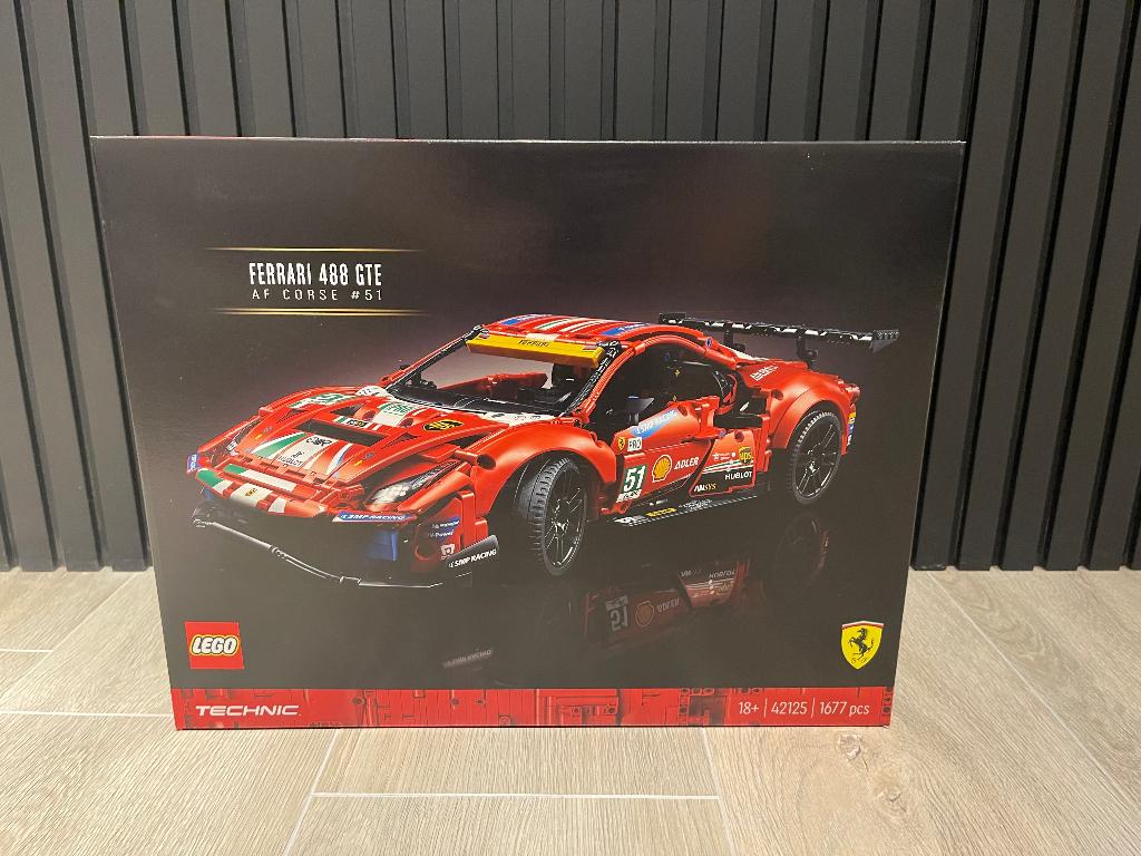 Lego 42125 ferrari nieuw in doos !, Ophalen, Nieuw, Complete set, Lego