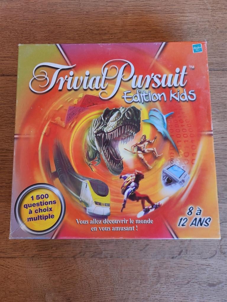 Jeu Trivial pursuit édition kids, Vijf spelers of meer, Zo goed als nieuw, Hasbro