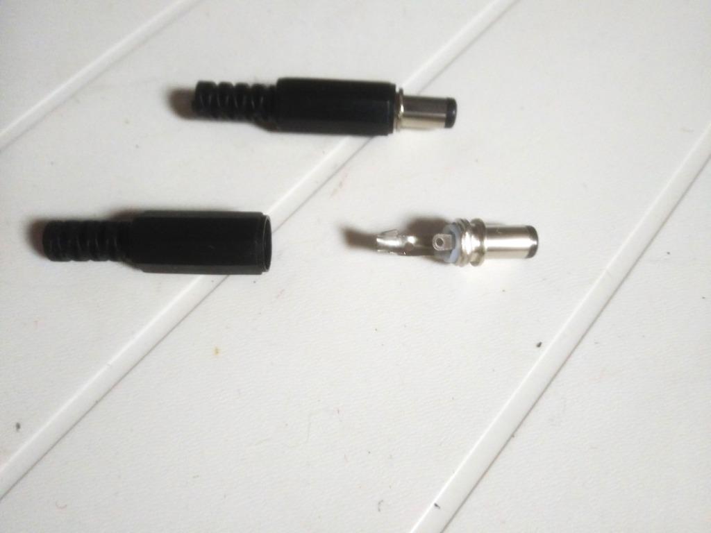 DC mannelijke Jack connector 2,1 mm / 5 mm, Ophalen of Verzenden, Nieuw