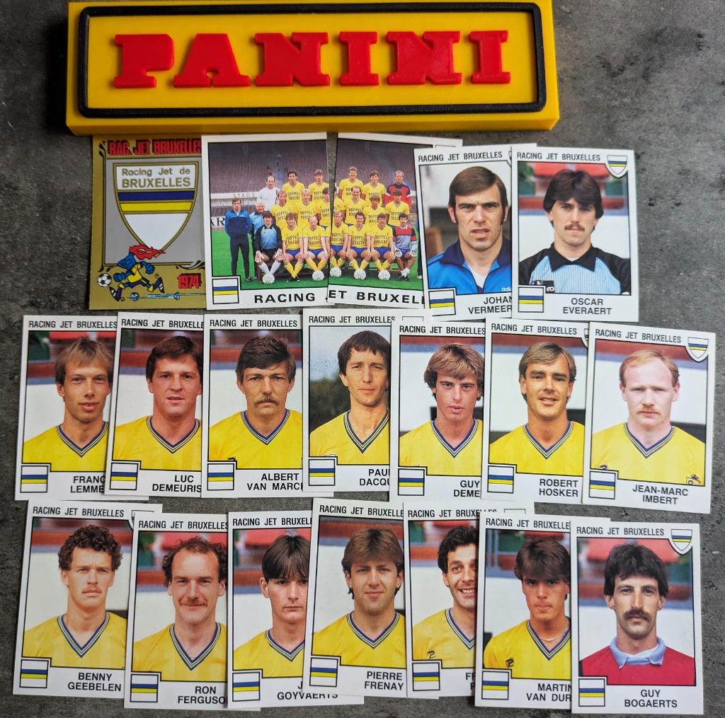 PANINI FOOTBALL 85 RAC JETTE 19 STICKERS 1985, Verzenden