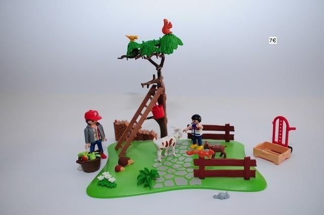 Playmobil boomgaard, Ophalen, Zo goed als nieuw