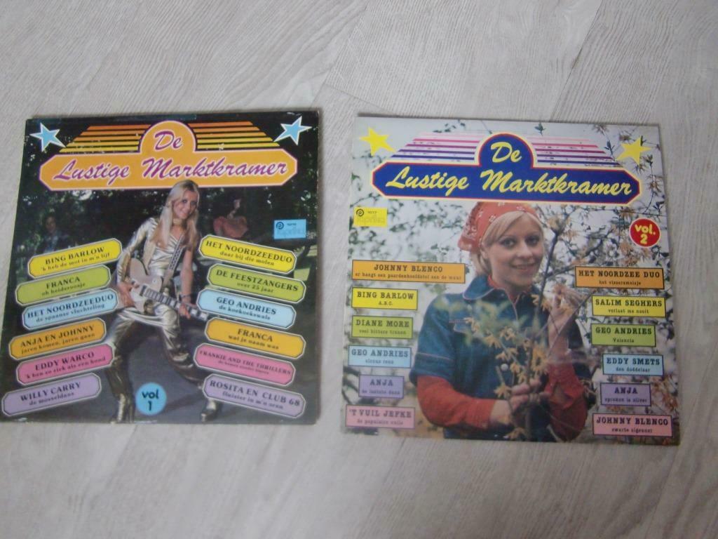 LP  DE LUSTIGE MARKTKRAMERS, Ophalen