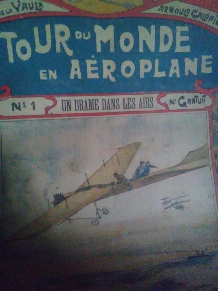 Ancienne bd ' tour du monde en aéroplane, Plusieurs BD, Enlèvement ou Envoi, Utilisé