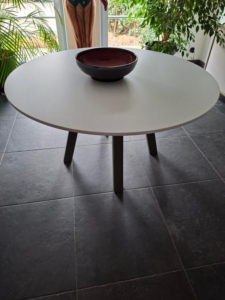 Table de salle à manger ronde Perfecta Veneto Halifax 140 cm, Enlèvement