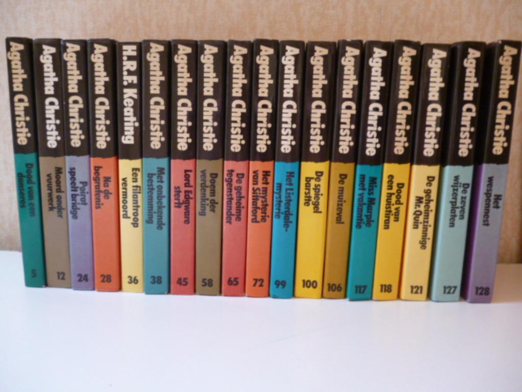 Boeken Agatha Christie, Ophalen, Gelezen
