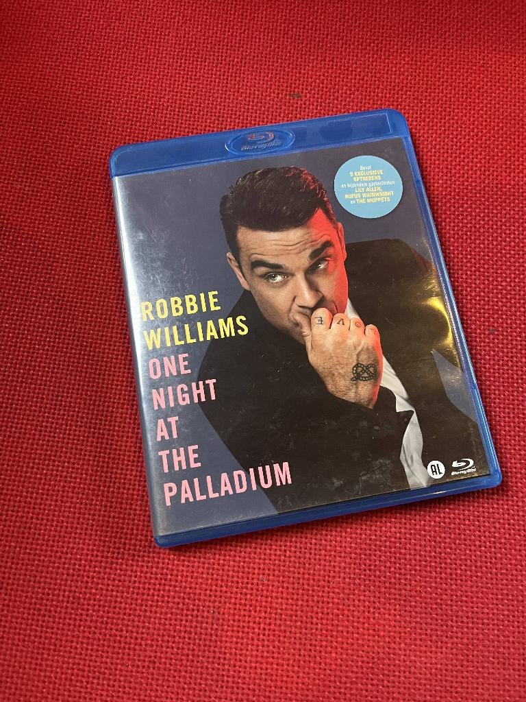 Robbie Williams - One night at the Palladium (Blu-ray), Alle leeftijden, Ophalen of Verzenden, Zo goed als nieuw