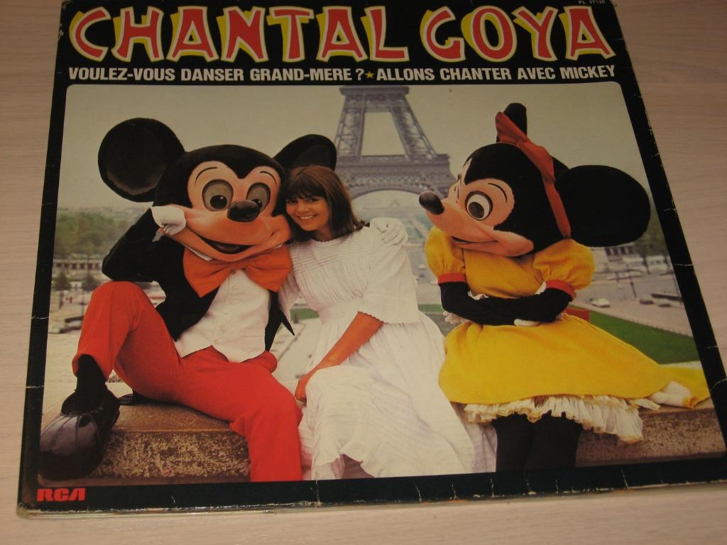 Disque vinyl 33 tours chantal goya, Enlèvement ou Envoi, Musique, 6 à 9 ans